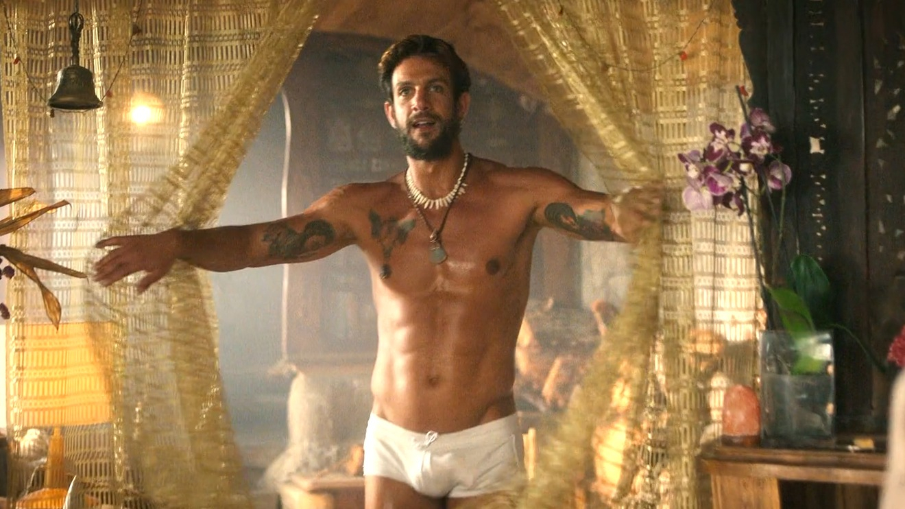 Sexiest Scenes of Leo from Technoboys. Sexy, Shirtless, Bulge, underwear. 80081