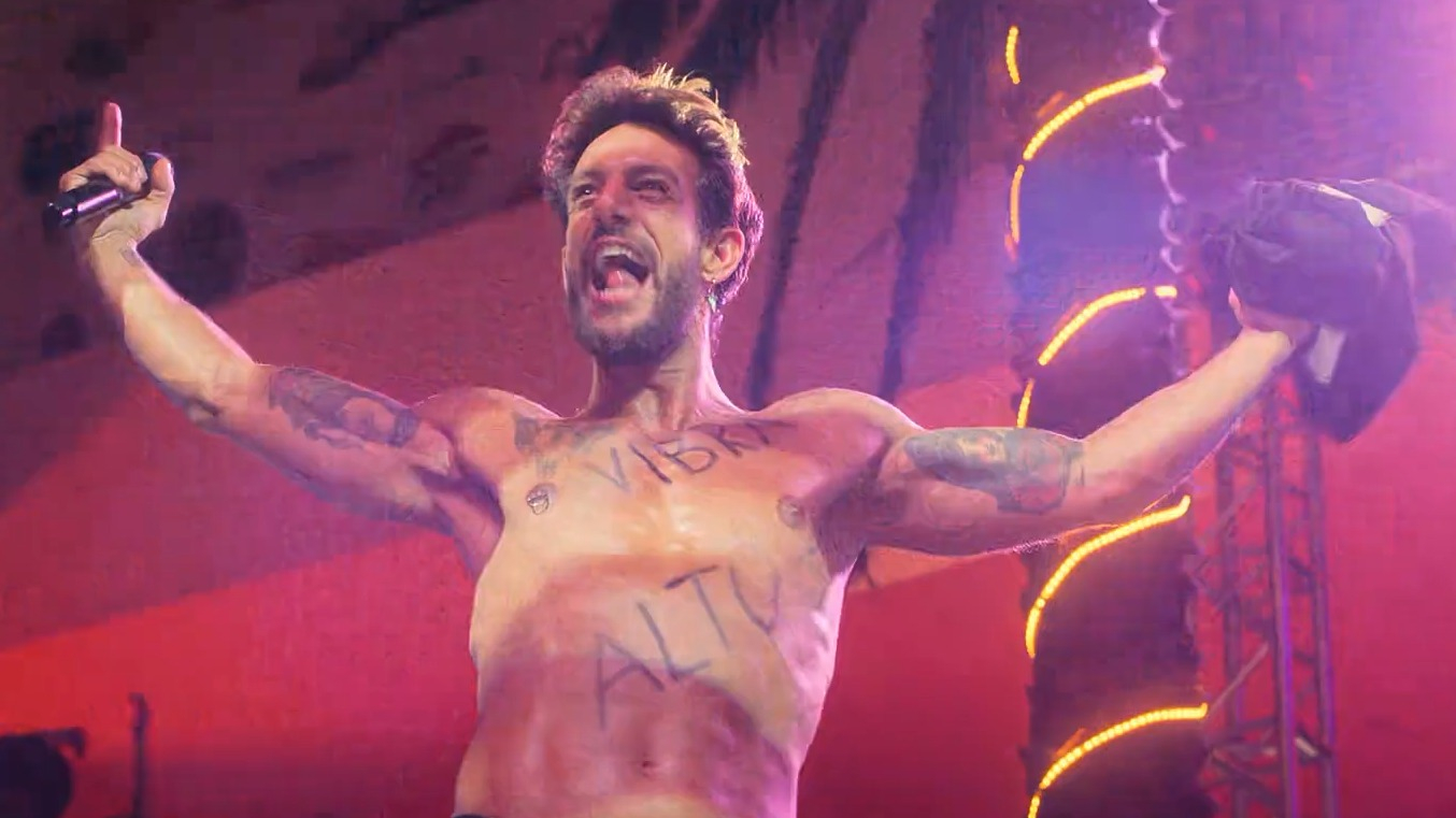 Sexiest Joaquín Ferreira Scene in Technoboys. Shirtless, Sexy, bathing suit, bulge. 80083
