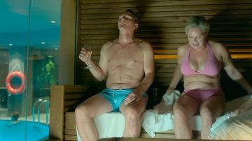 Oddgeir Thune in Billionaire Island (2024) Bathing Suit Shirtless Bathing Suit Butt 80093