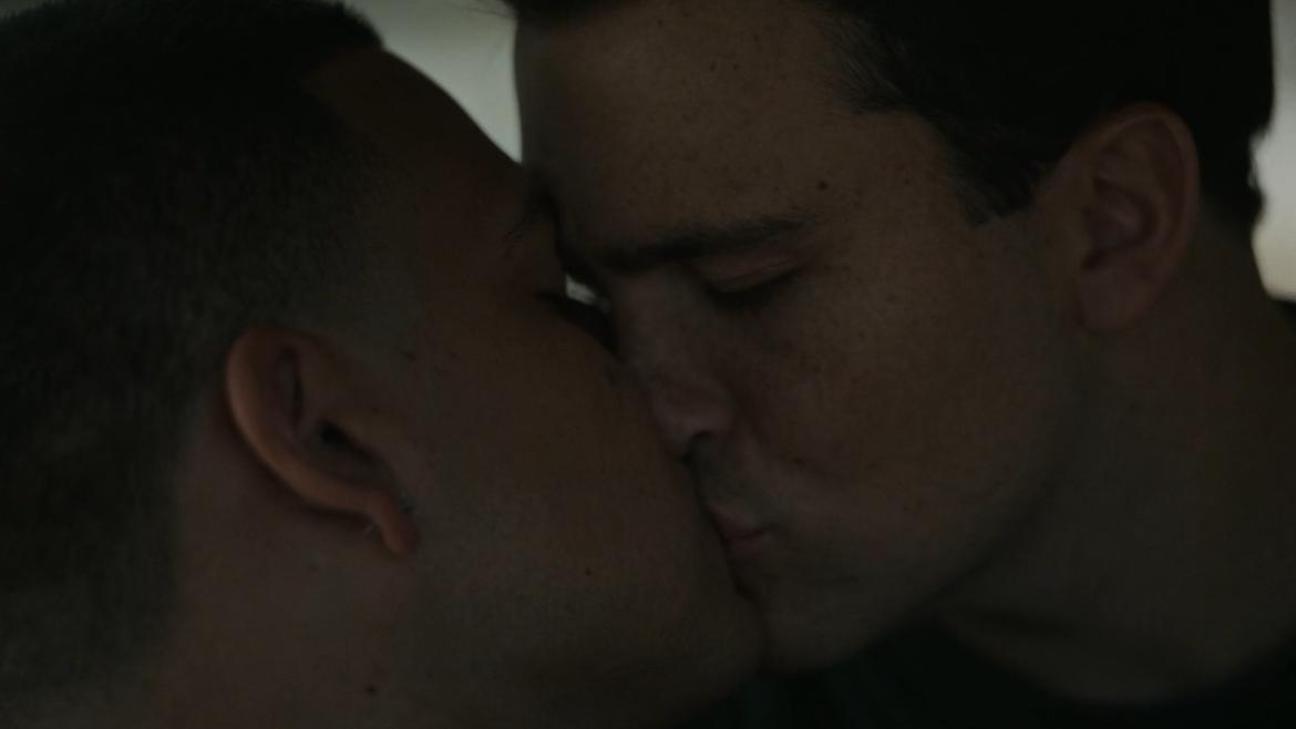 Josh Rivera, Kalama Epstein in American Sports Story (2024) Gay Bulge Butt 80133