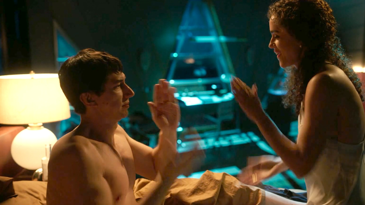 Sexiest Adam Driver Scene in Megalopolis. Shirtless. 80659