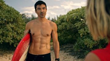 Ian Anthony Dale in Rescue: HI-Surf (2024-2025) Shirtless Bathing Suit Sexy 80306