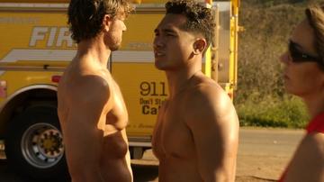 Adam Demos, Kekoa Kekumano in Rescue: HI-Surf (2024-2025) Shirtless Bathing Suit Shirtless 80261
