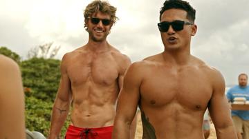 Adam Demos, Kekoa Kekumano in Rescue: HI-Surf (2024-2025) Shirtless Bathing Suit Shirtless 80166