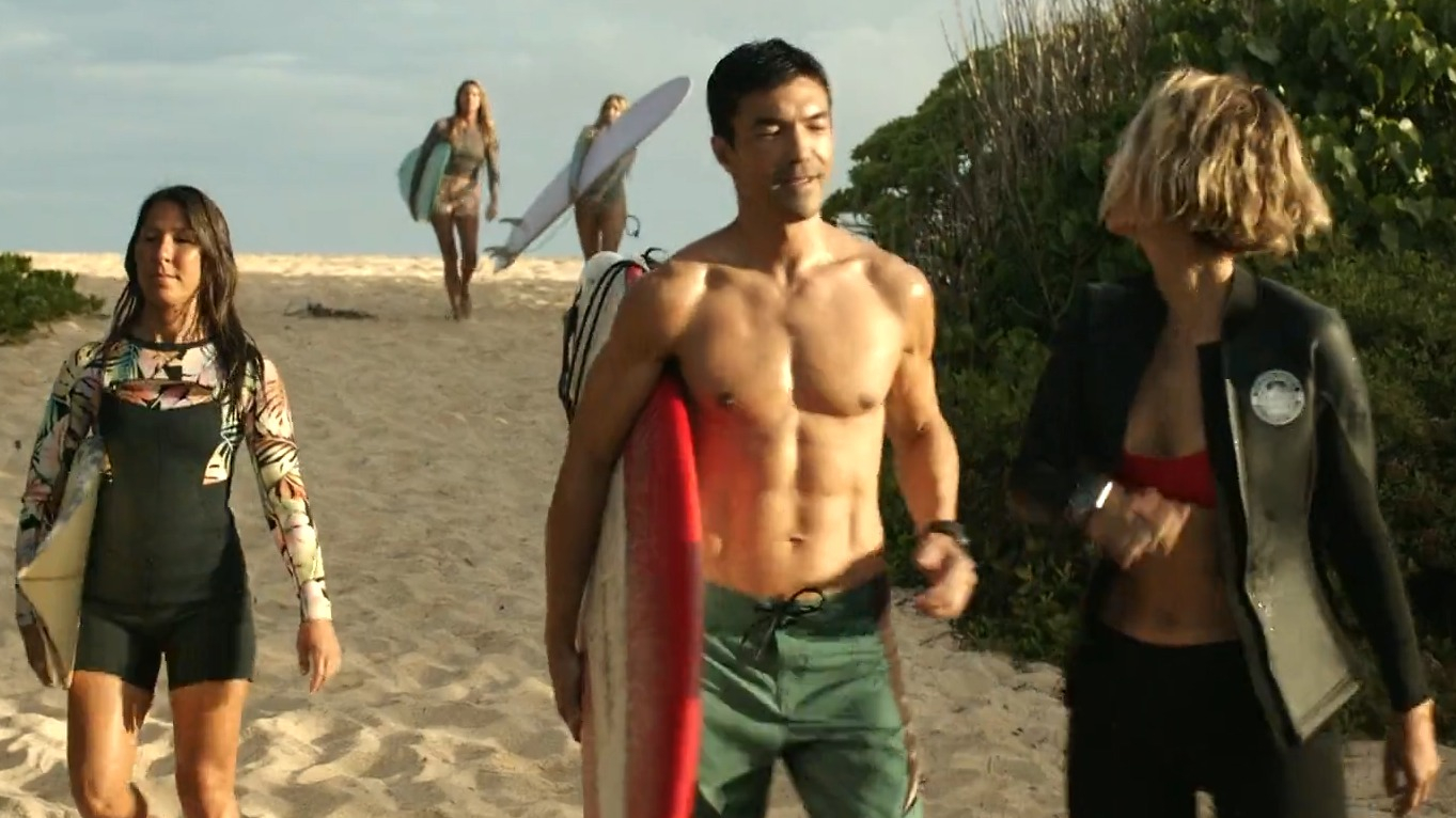 Sexiest Scenes of Sean Harimoto from Rescue: HI-Surf. Bathing Suit, Sexy, Shirtless, Straight. 80459