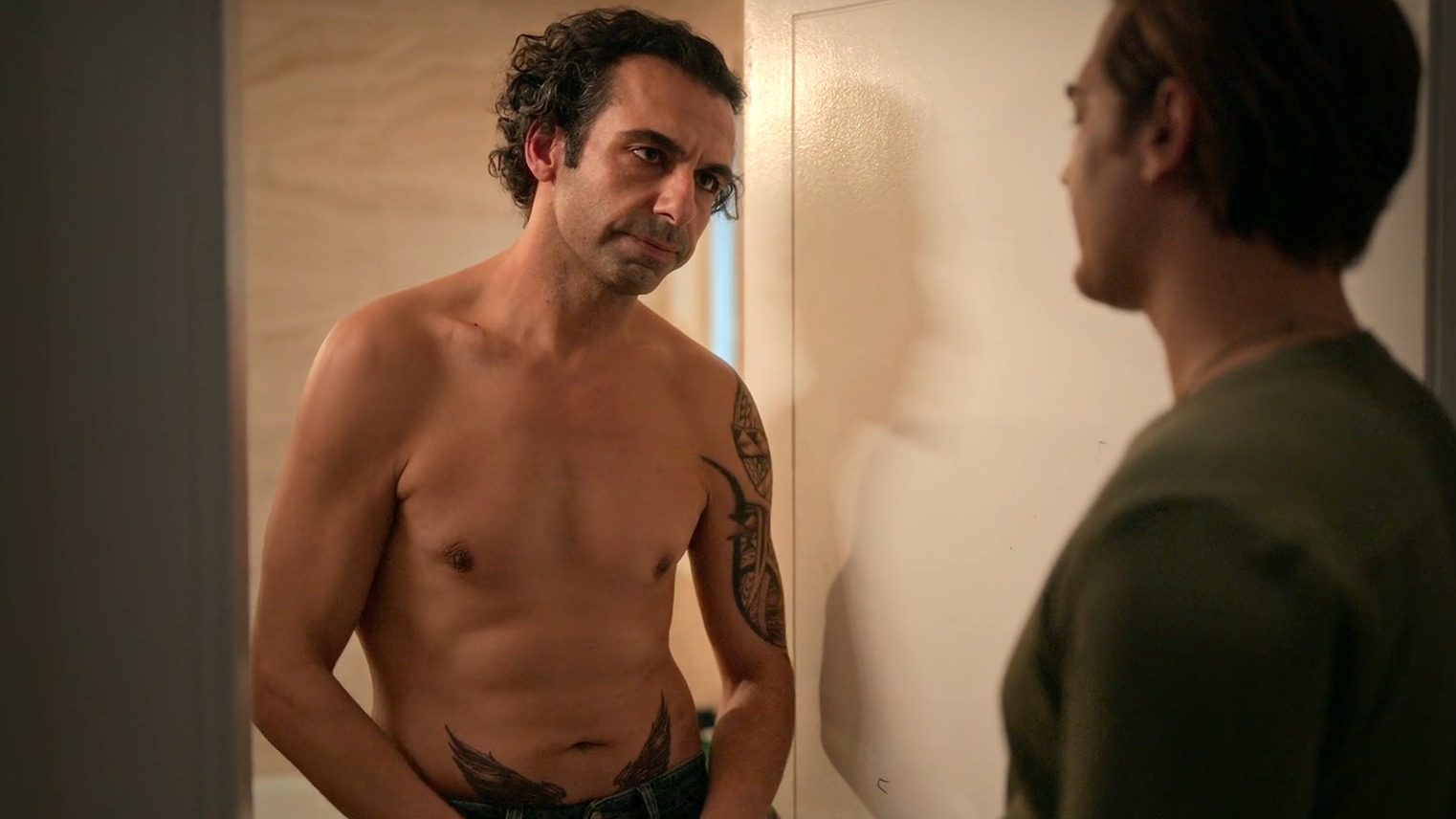 Sexiest Haki Biçici Scene in A True Gentleman. Shirtless, bulge, butt. 80227