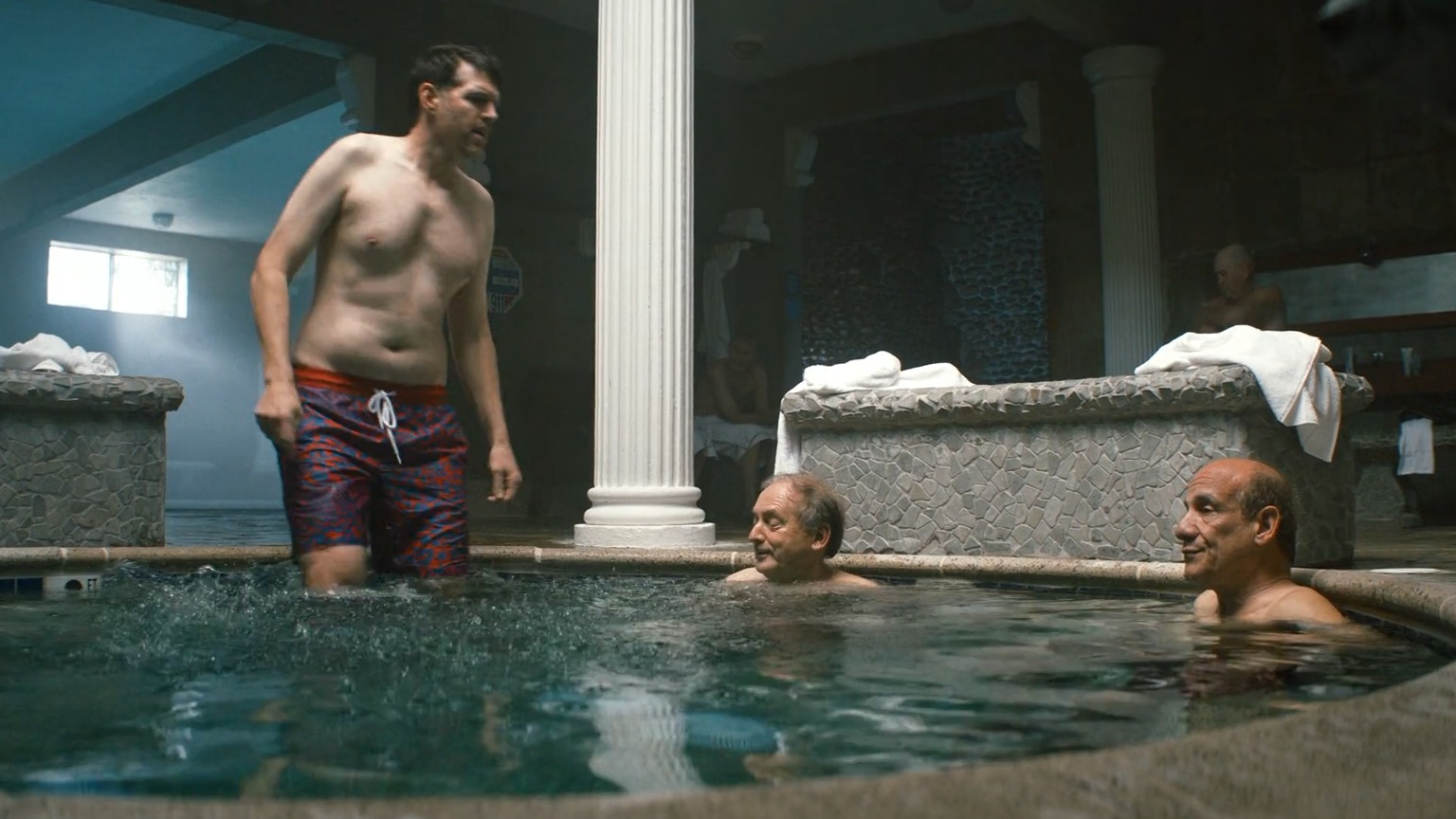 Sexiest Scenes of Ilan Roklov from Nobody Wants This. Shirtless, bathing suit. 80231