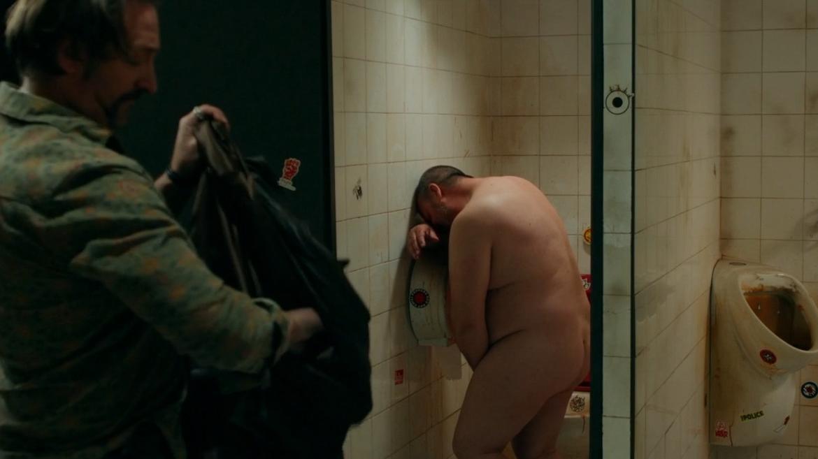Victor (Retired Cop) from Roads of Fear Naked. Butt, Shirtless, Underwear. 80315