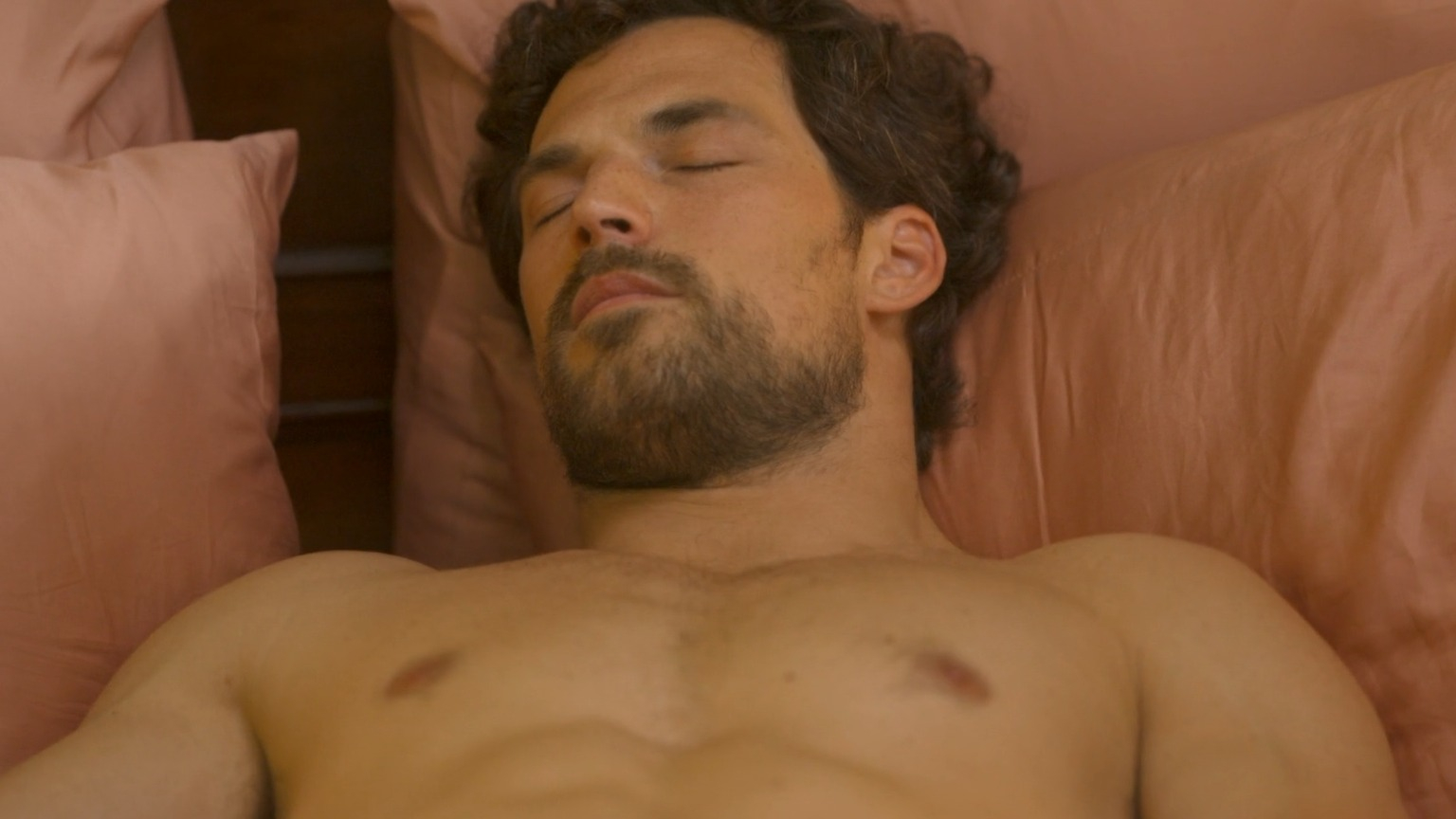 Sexiest Scenes of Elia from Deceitful Love. Shirtless, Straight, bathing suit, bulge. 80345