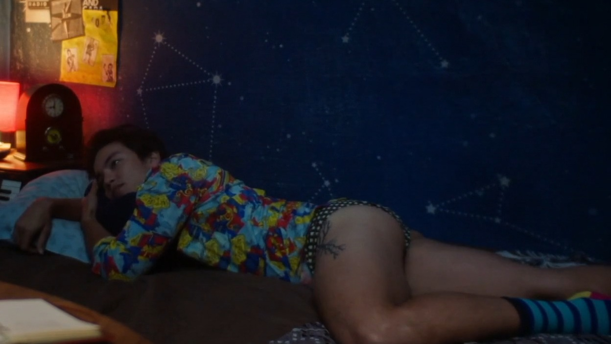 Hottest Alex Diaz Scene in Glitter & Doom. Shirtless, Underwear, Bulge, butt, gay. 80378