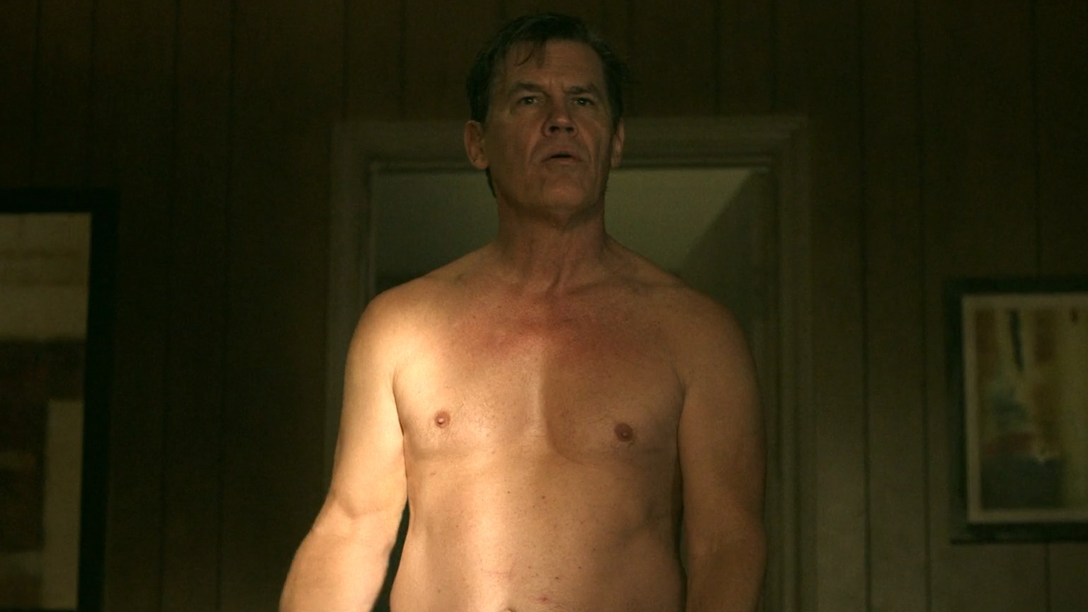 Sexiest Josh Brolin Scene in Brothers. Shirtless, bulge, underwear. 80407