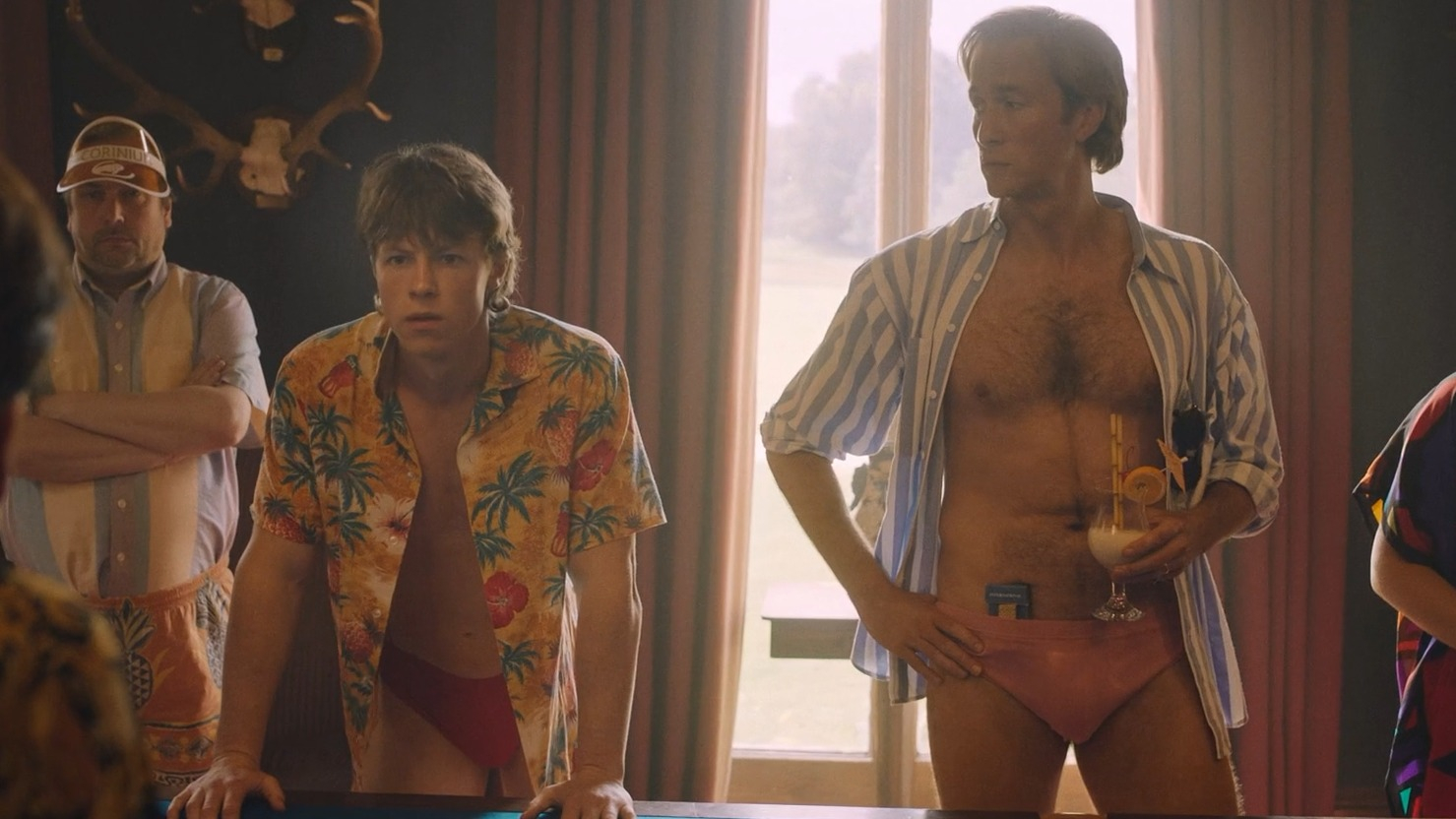 Hottest James Vereker Scenes. Bulge, Shirtless, bathing suit, butt. 80451