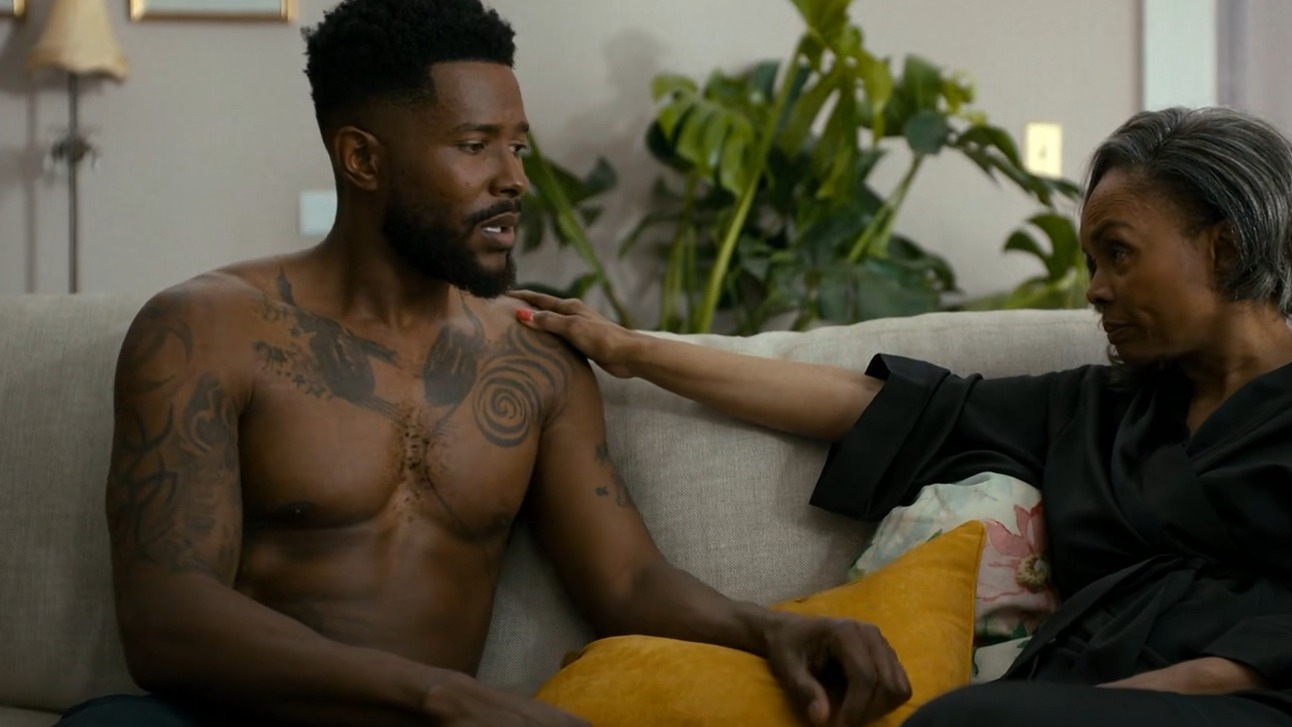 Beauty in Black's Sexiest Scenes with Nate Holston. Sexy, Shirtless. 81210