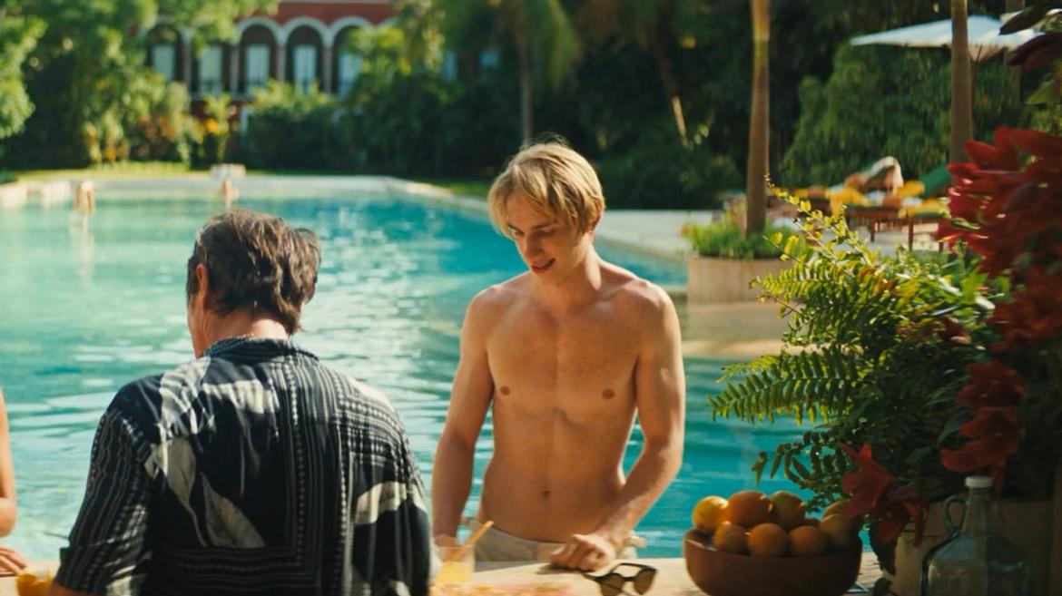 Levon Hawke in Blink Twice (2024) Shirtless Shirtless 80498