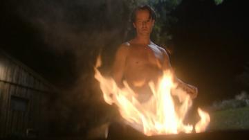 Tom Schilling in Murder Mindfully (2024) Shirtless Underwear Bathing Suit Bulge 80526