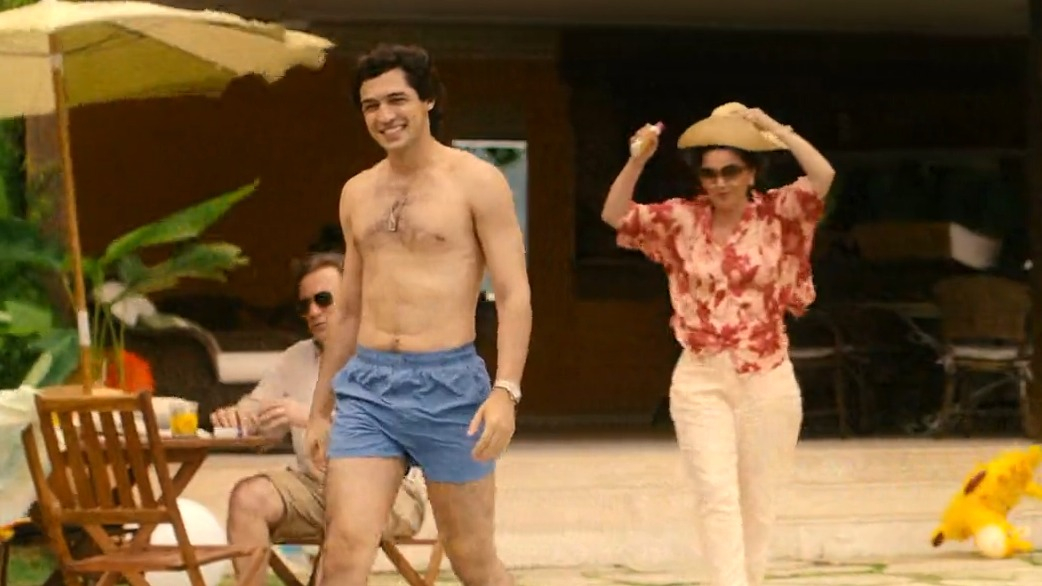 Sexiest Scenes of Ayrton Senna from Senna. Bathing Suit, Sexy, Shirtless, butt, straight. 80669