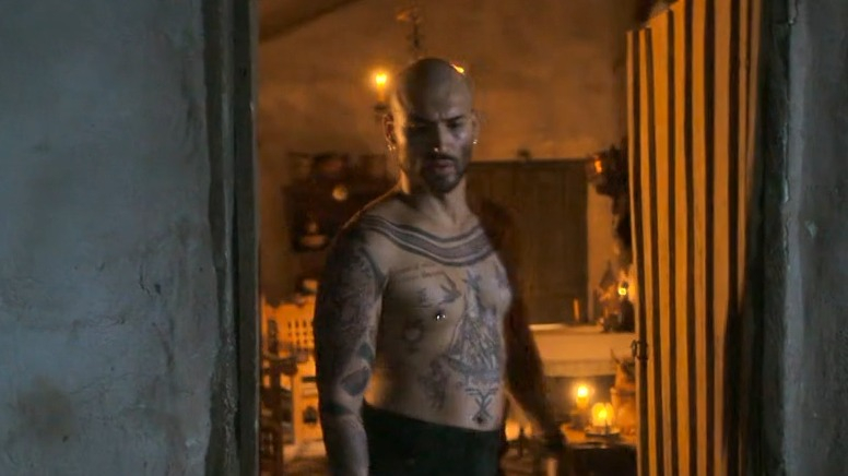 Sexiest Édgar Vittorino Scene in One Hundred Years of Solitude. Sexy, Shirtless, butt, straight. 80719
