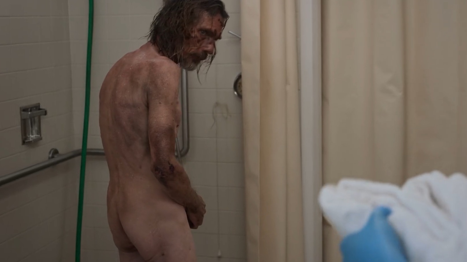 Charles Baker Nude in The Pitt. Butt, Shirtless. 83074
