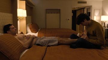 Dylan O'Brien, James Sweeney in Twinless (2025) Shirtless Gay Butt Gay 83095