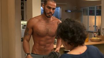 Enzo Romani in Scars of Beauty (2025) Sexy Shirtless Bathing Suit Bulge 81078
