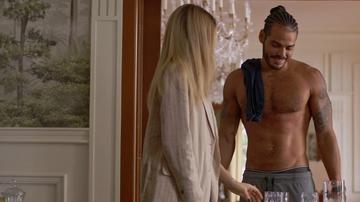 Enzo Romani in Scars of Beauty (2025) Shirtless Bathing Suit Bulge 81016