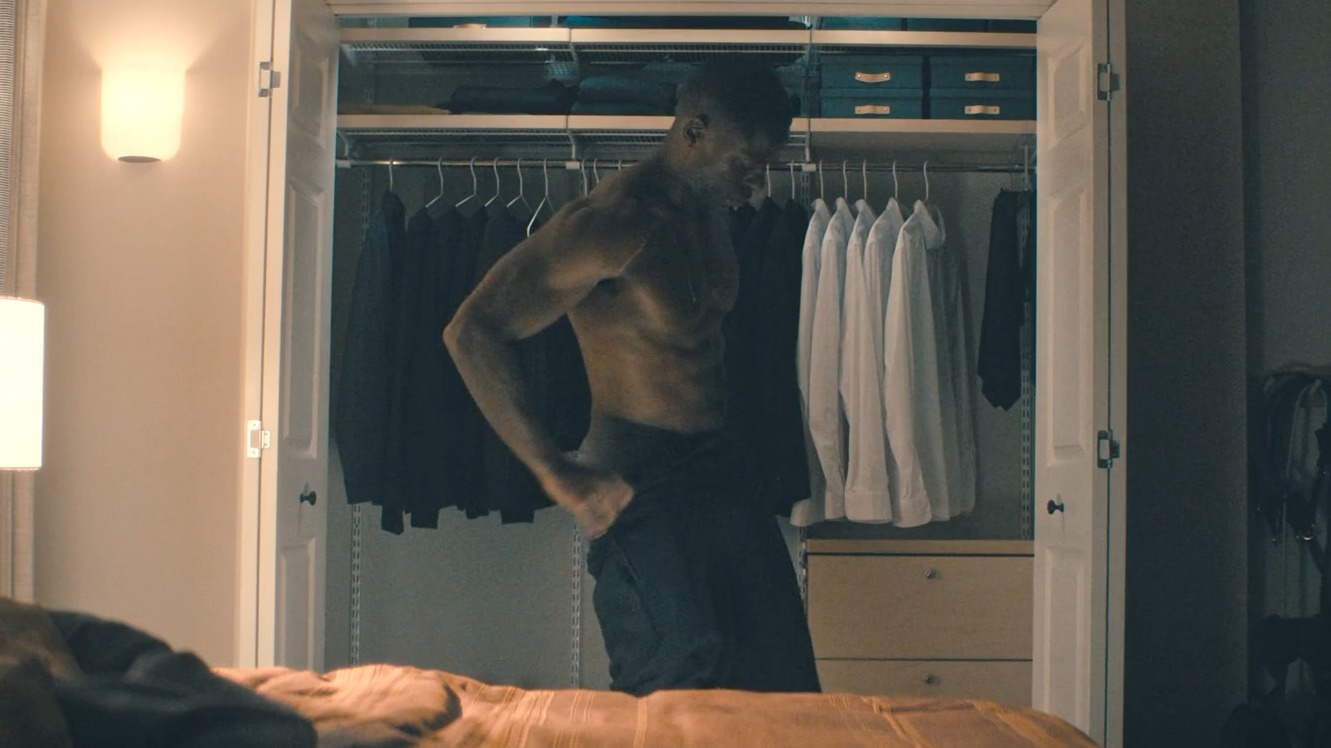 Hottest Sterling K. Brown Scene in Paradise. Shirtless, Underwear, butt, sexy. 80978