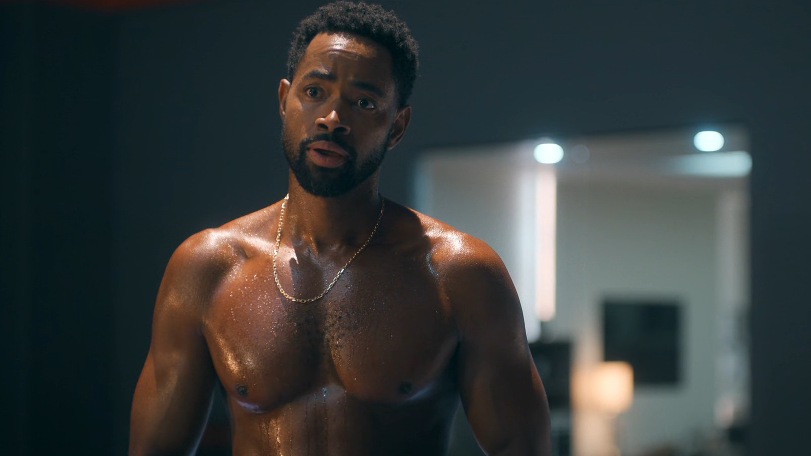 Running Point's Sexiest Scenes with Jay Ellis. Shirtless. 81174