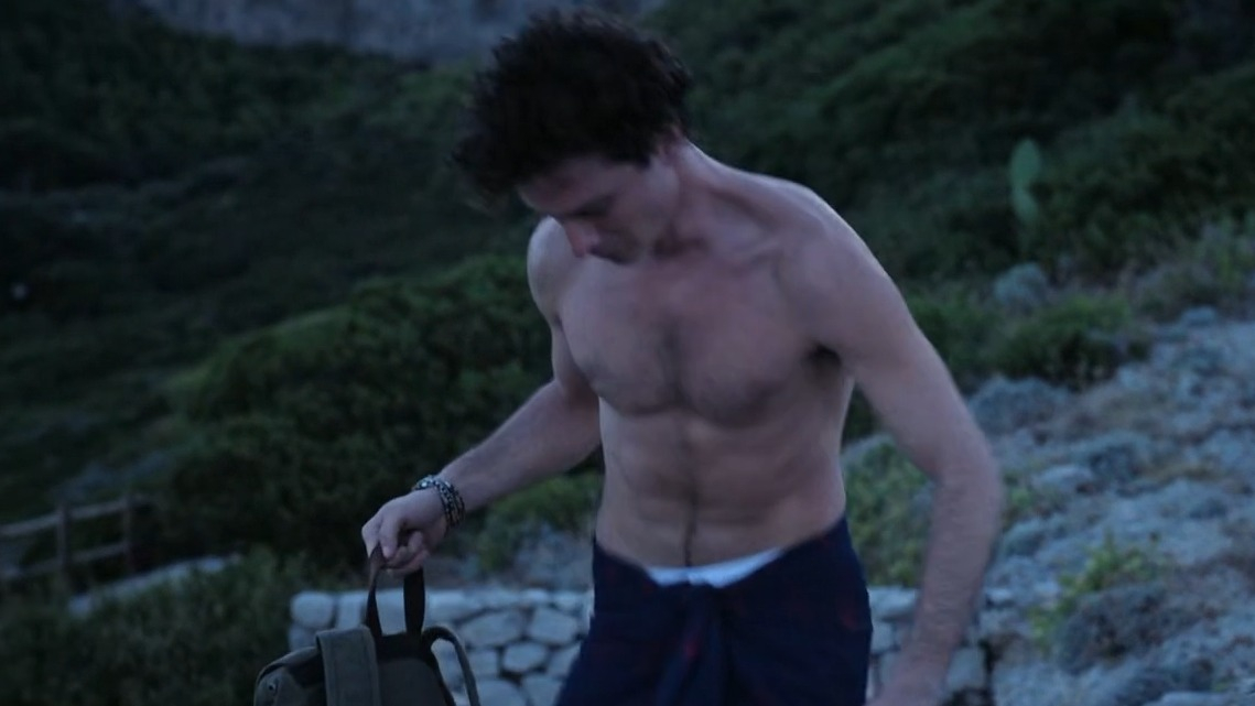 Parthenope's Sexiest Scenes with Daniele Rienzo. Sexy, Shirtless, bathing suit, straight. 81912