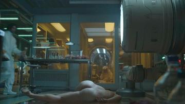 Robert Pattinson in Mickey 17 (2025) Butt Shirtless Body Double Body Double Butt 81383