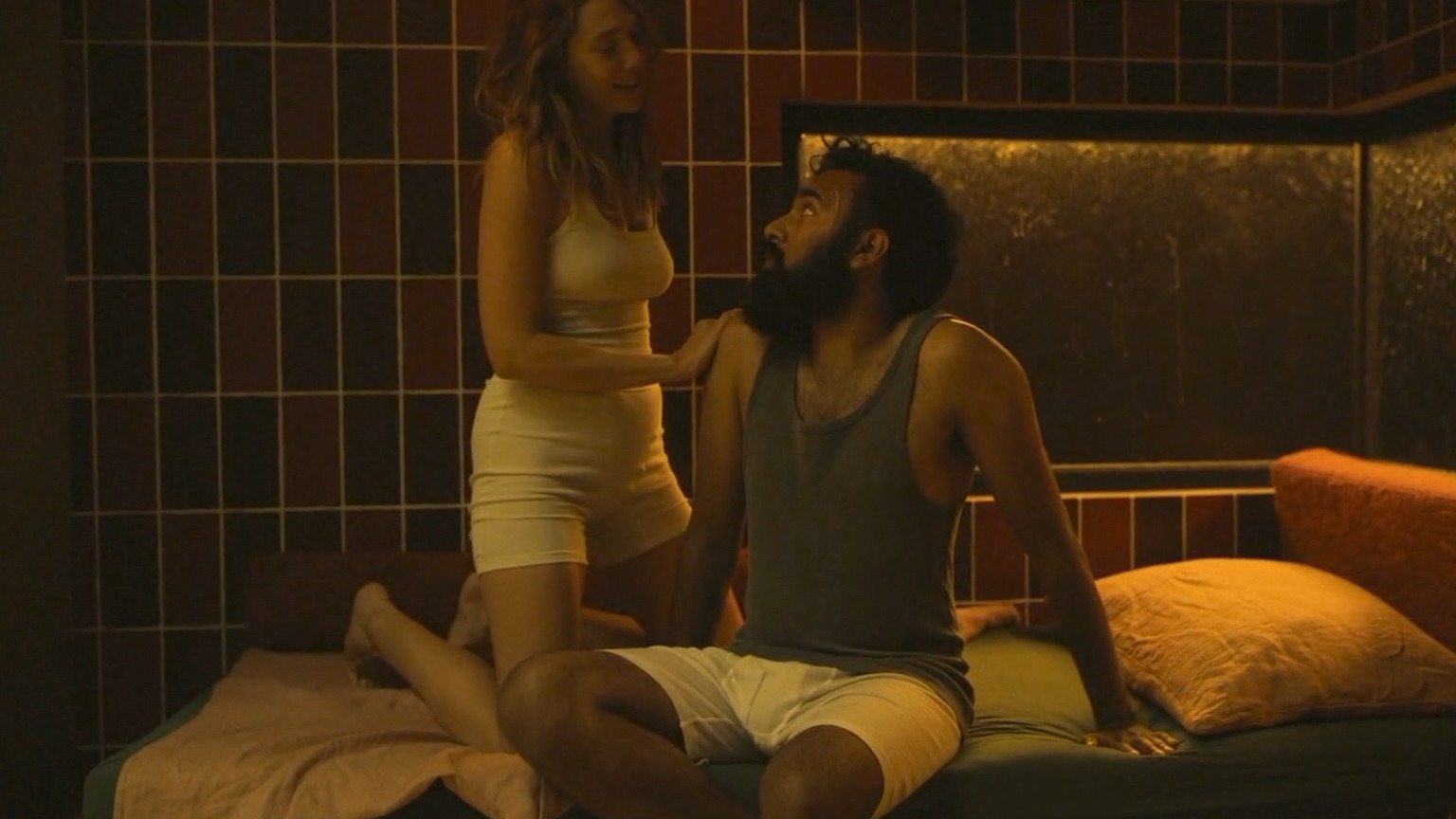 Hottest Himesh Patel Scene in The Assessment. Bulge, Shirtless, Underwear, straight. 81386