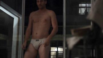 Hottest Diego Nogara Scene in Center Lights. Bulge, Shirtless, Underwear. 81404