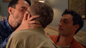 Tim Wardell, Frank Arthur Smith, Jared DeBusk in Open to It (2022-2025) Gay Bathing Suit Bulge 84000