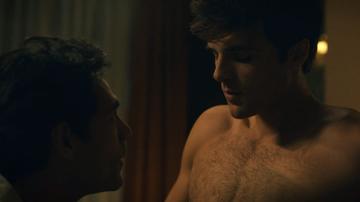 Jacob Elordi, Diego Calva in On Swift Horses (2025) Gay Shirtless Bulge Butt 81699