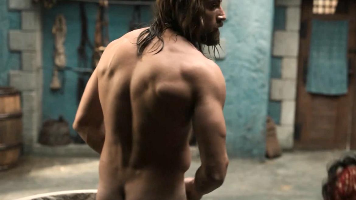 Gellért L Kádár Naked in Rise of the Raven. Butt, Shirtless. 81913