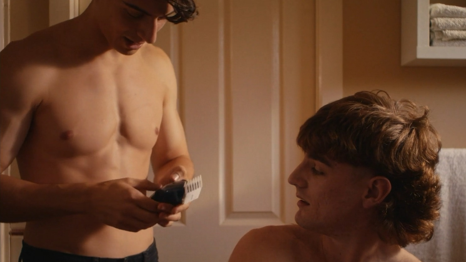 Sexiest Liam Mollica Scene in Sunflower. Shirtless, bulge, gay. 81541