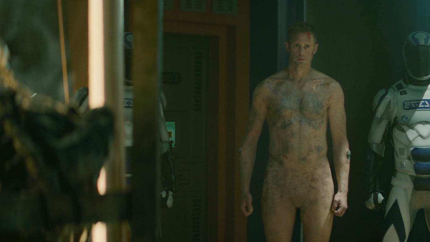 Murderbot's Sexiest Scenes with Alexander Skarsgård. Sexy, Shirtless. 81972