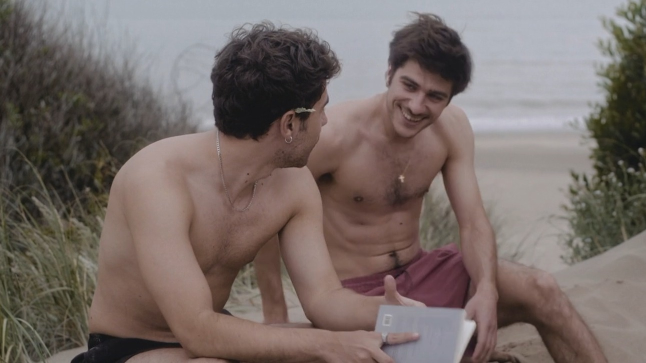 Sexiest Javier Orán Scene in The Astronaut Lovers. Bathing Suit, Shirtless, gay, sexy. 81847