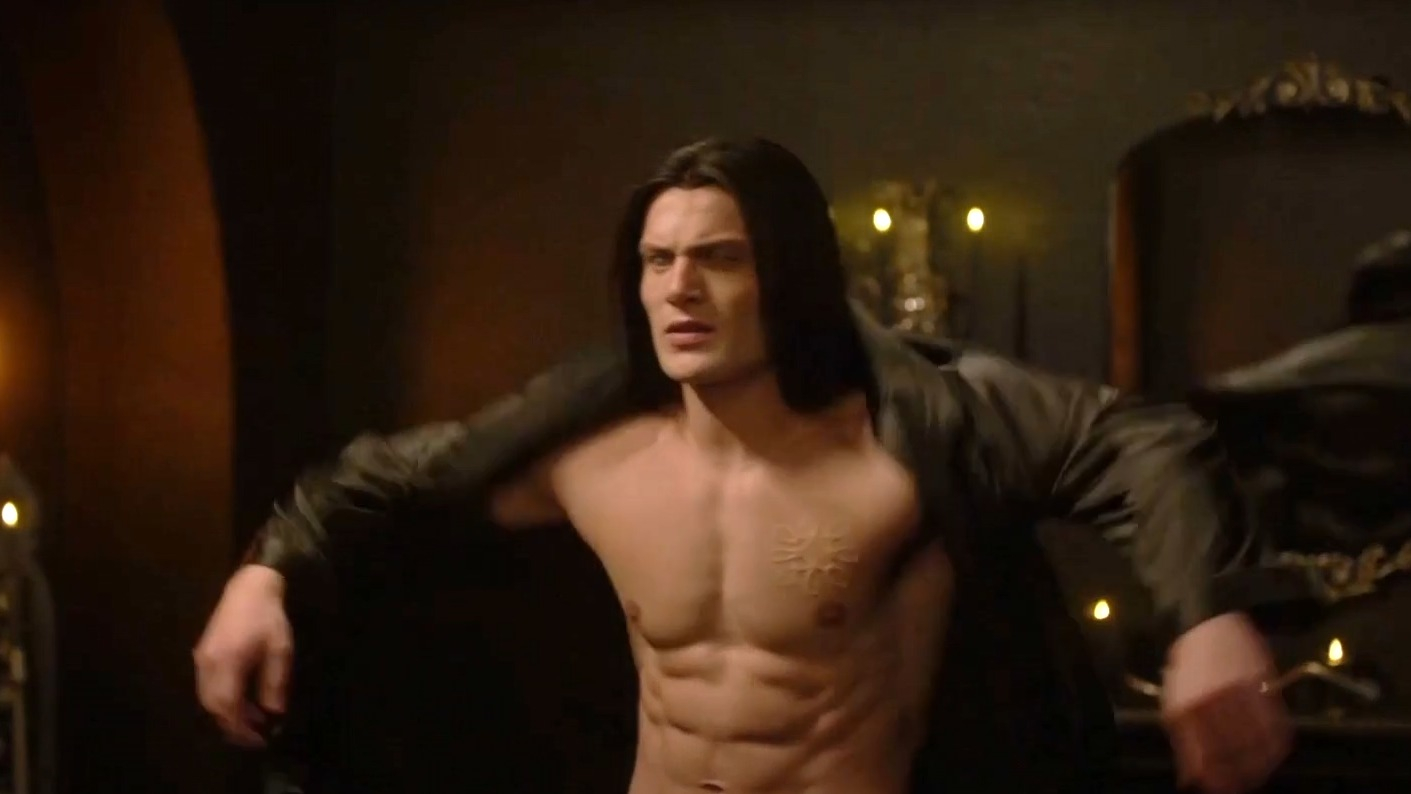 Hottest Robert Maaser Scene in The Black Dagger Brotherhood. Sexy, Shirtless, Straight, butt. 82064
