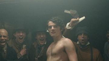 Hottest Edward Bluemel Scene in Washington Black. Shirtless. 82028