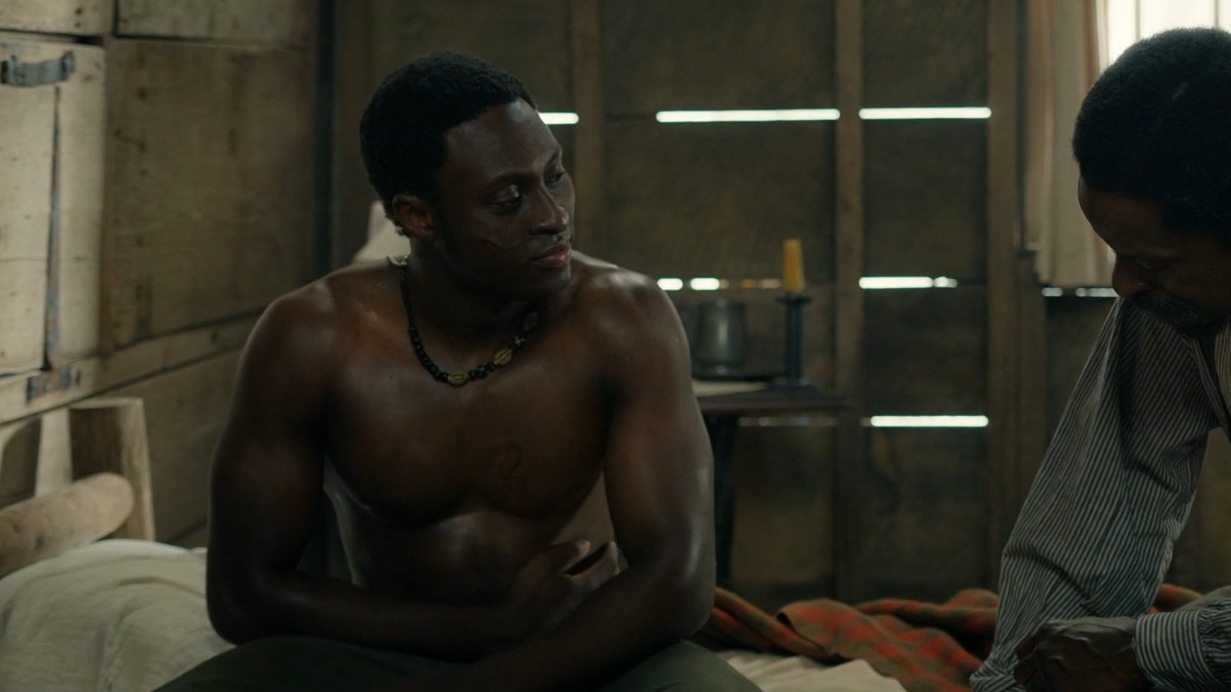 Sexiest Scenes of George Washington 'Wash' Black from Washington Black. Shirtless. 82031
