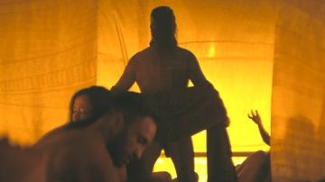 Temuera Morrison in Chief of War (2025) Penis Prosthetic Shirtless Penis Prosthetic 82402