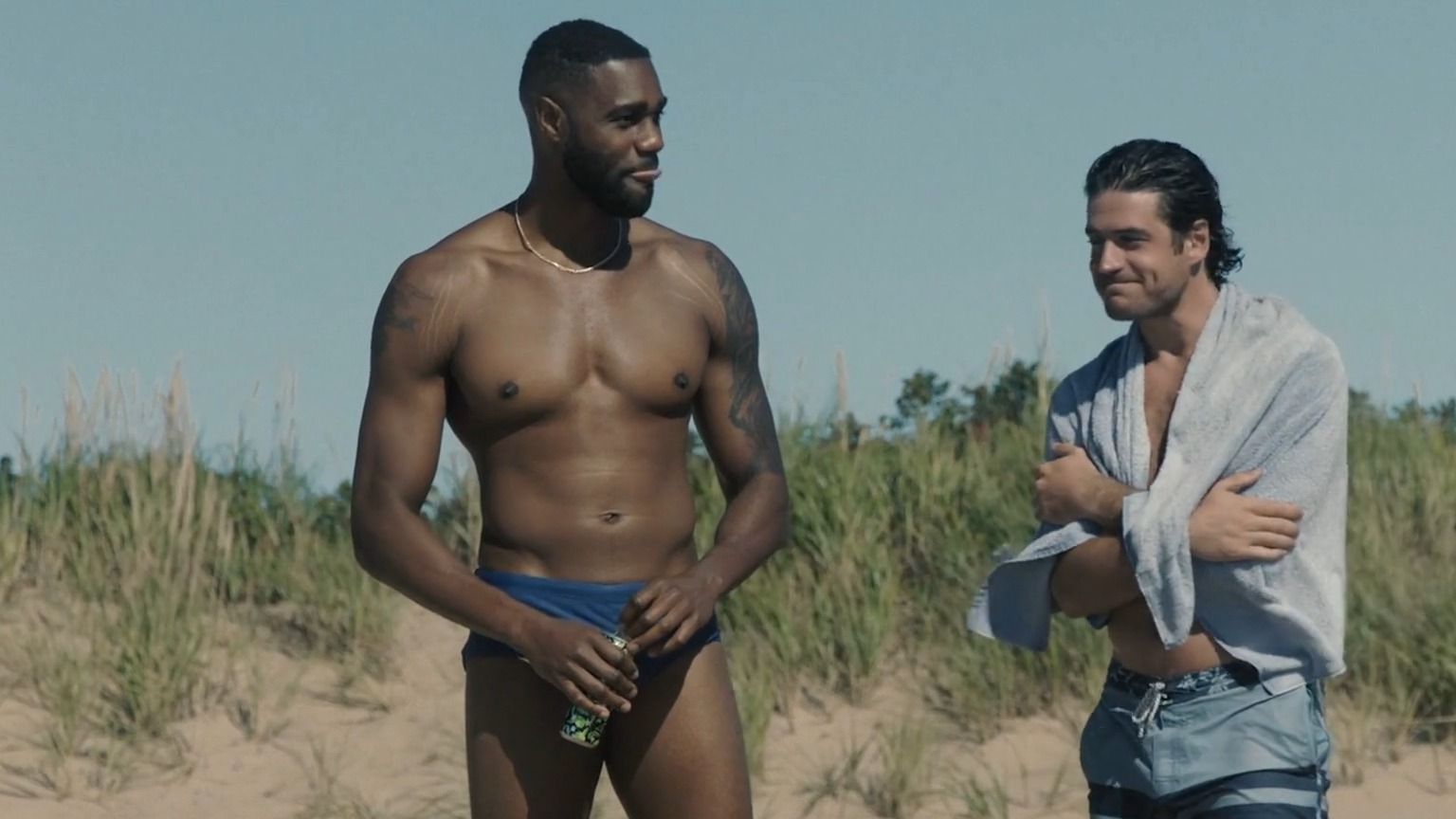 Karl Gregory Naked as BJ. Bathing Suit, Sexy, Shirtless, Bulge, Butt, balls, gay. 82377