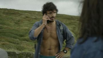 Ángela's Sexiest Scenes with Jaime Zatarain. Sexy, Shirtless, Straight. 82458