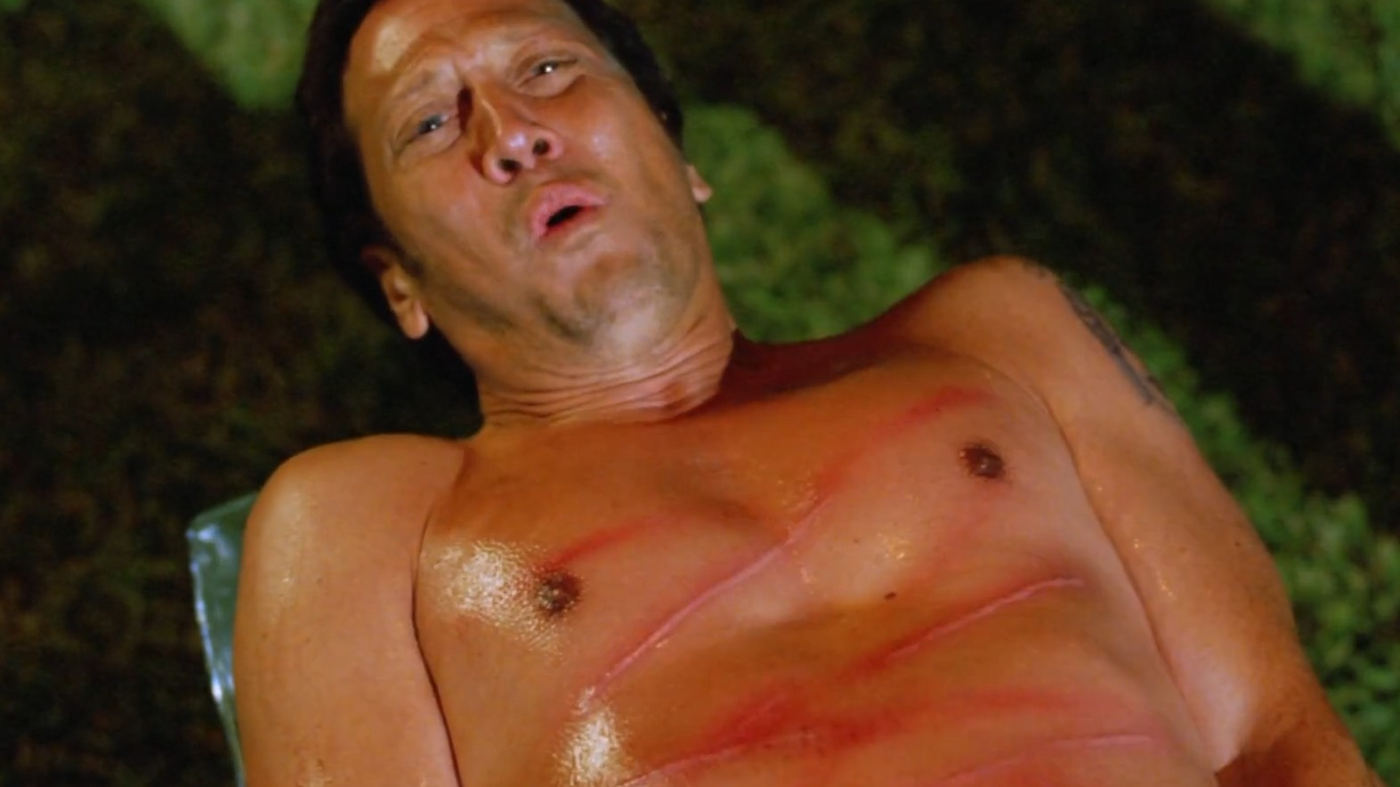 Hottest Rob Schneider Scene in Big Stan. Shirtless, Underwear, Prosthetic, butt, sexy. 82484