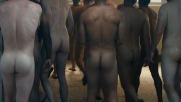 Miles Heizer, Kieron Moore, Angus O'Brien, Dominic Goodman in Boots (2025) Shirtless Butt Butt Sexy 82548
