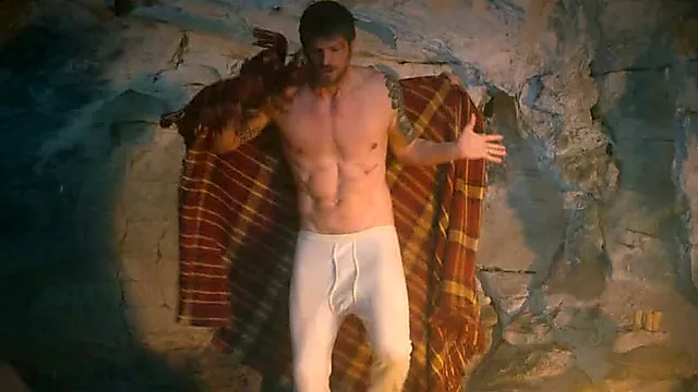 Icefall's Sexiest Scenes with Joel Kinnaman. Bulge, Shirtless, balls, butt. 82758