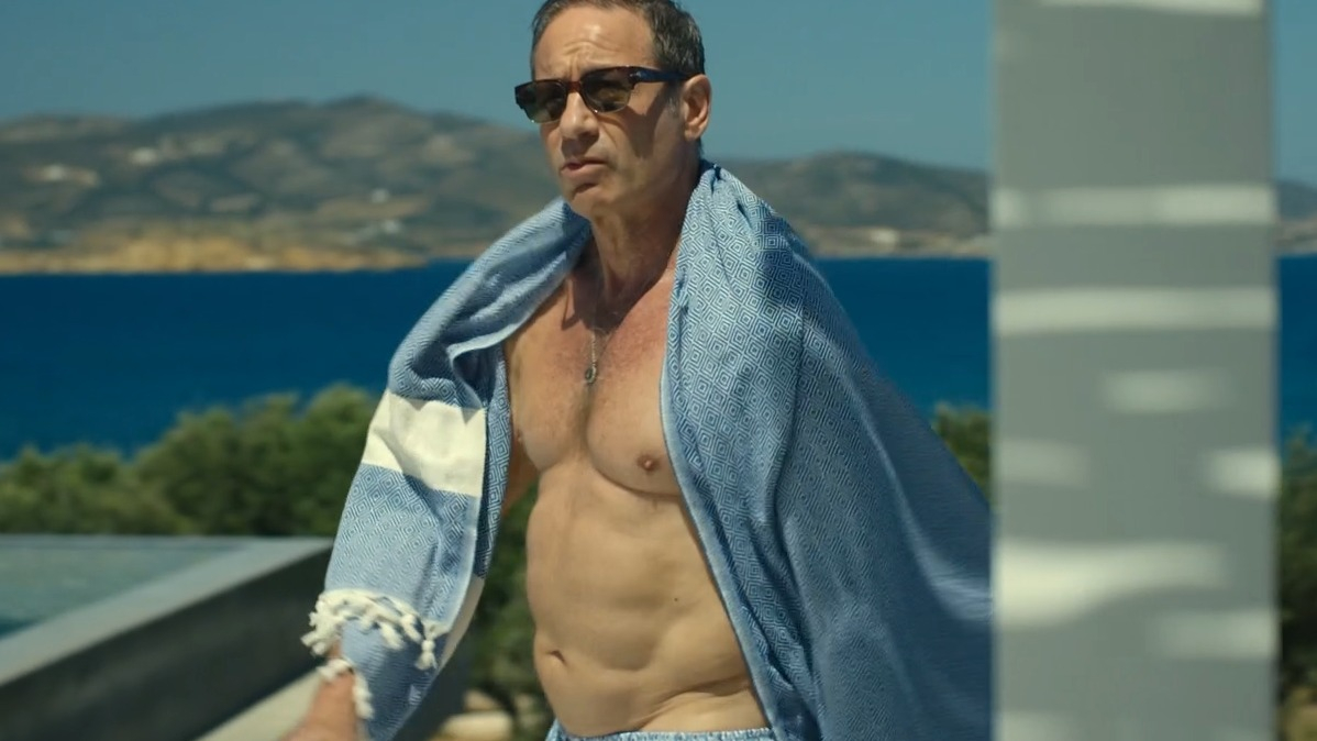Sexiest David Duchovny Scene in Malice. Bathing Suit, Shirtless, butt, sexy. 82777