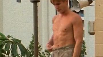 Sexiest Eric Roberts Scene in The Coca-Cola Kid. Sexy, Shirtless, bulge, underwear. 82813