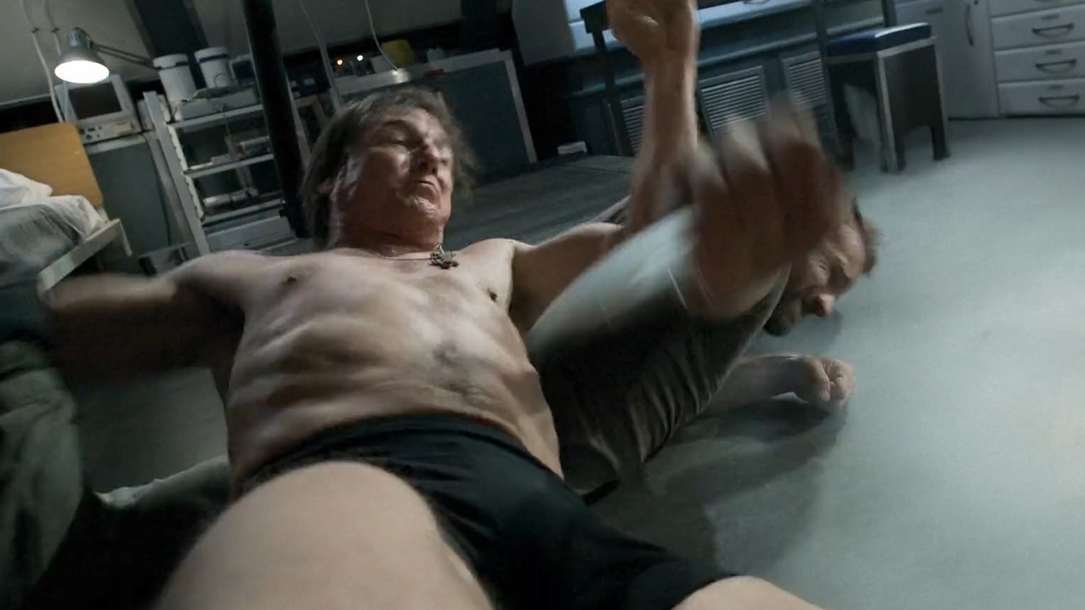 Hottest Tom Cruise Scene in Mission: Impossible - The Final Reckoning. Sexy, Shirtless, Underwear, Bulge. 82862