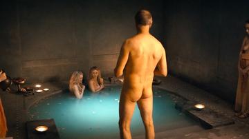 Adam Gardiner in Spartacus: House of Ashur (2025) Balls Butt Penis Prosthetic Shirtless Balls Butt 83206